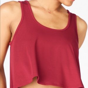 Fabletics Carter Swing Tank III size XXL in brick red